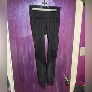 All In Motion Glitter Mesh Performance Leggings